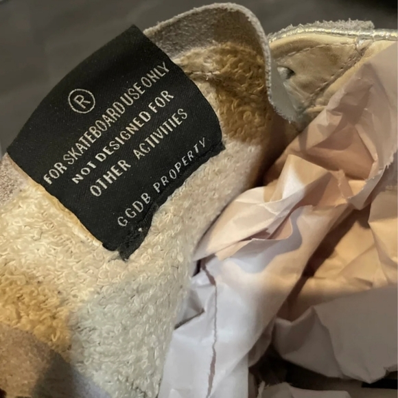 Golden Goose White,Black,Gold Superstar Shoes Womens UK 36 US 6 - Picture 6 of 7